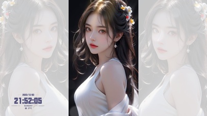 4K性感Ai美女壁纸