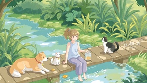 春日溪桥趣事