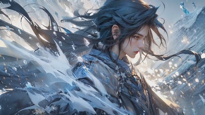 4K古风帅气俊男