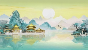 绝美古风仙境