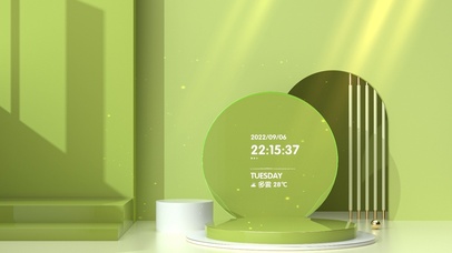 4k 治愈护眼几何桌面