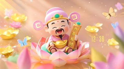 恭喜发财财神爱我