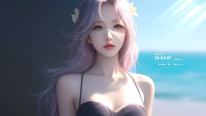 可爱女孩