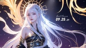 古风长发唯美女生