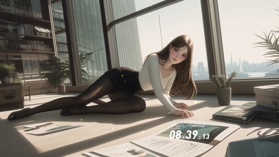 举手投足间都带着优雅的韵律