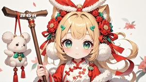 Q版金发少女2