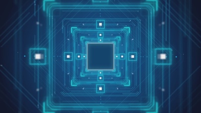 蓝色科技穿梭(无限循环)