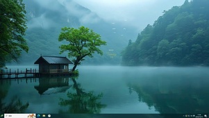 宁静湖居主题