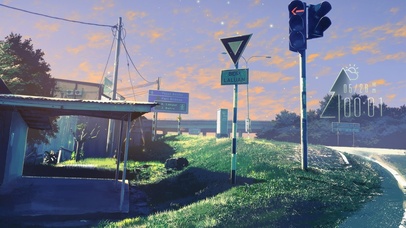 唯美治愈小镇风光