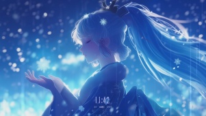幸福的小女孩