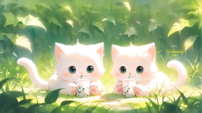 草地可爱奶茶喵喵