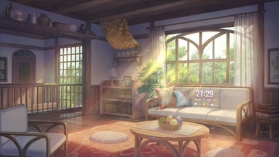 午后阳光照射进房间