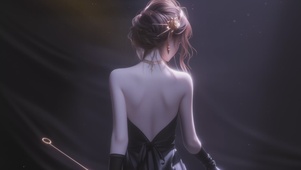 背影
