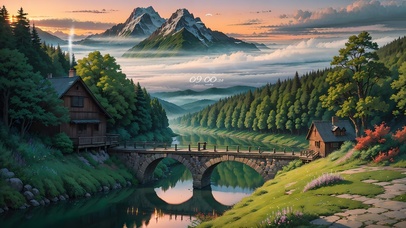 4K小桥流水人家