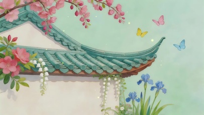 春满檐角，万事顺意