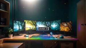 4k-卧室电脑屏幕