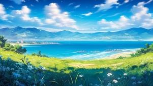 草地大海