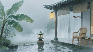 雨景