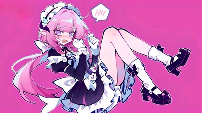 爱莉希雅-喵斯快跑-小惊慌