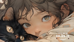我和猫咪