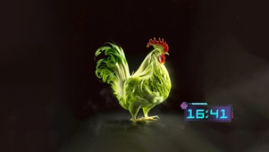 4K   鸿运当头  大公鸡