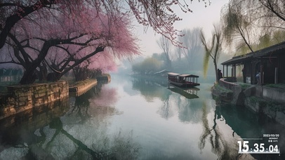 烟雨江南