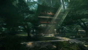 森林寺庙
