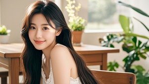 微笑美女