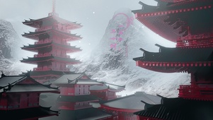 唯美古风阁楼