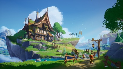 4K唯美治愈动漫木屋