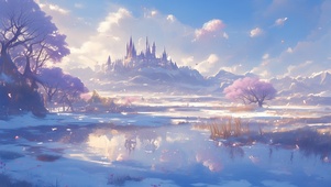 粉色城堡