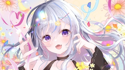 4K呆萌可爱虎牙少女