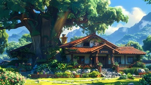 乡村农家小院