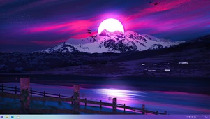 雪山紫月