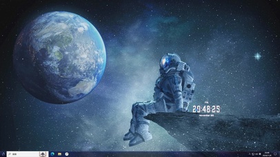 太空人的思念—【主题桌面】