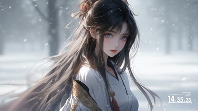 风雪絮舞