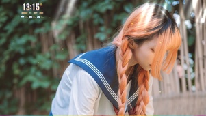 4K双马尾JK制服美女