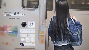 地铁女孩