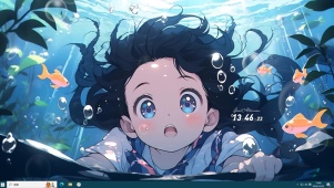 鱼和少女
