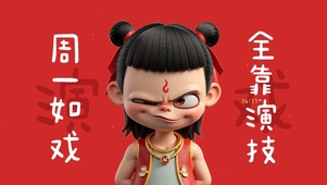周一如戏全靠演技