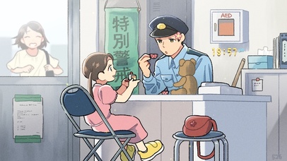 温馨日系动漫少女
