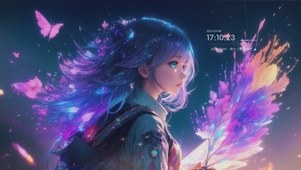 梦幻蝴蝶少女