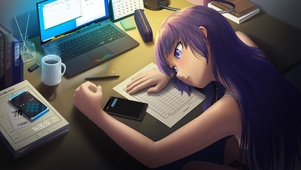 加班少女