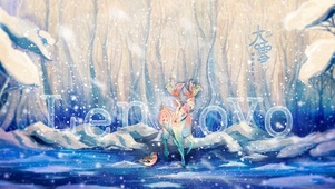 大雪纷飞，一鹿有你