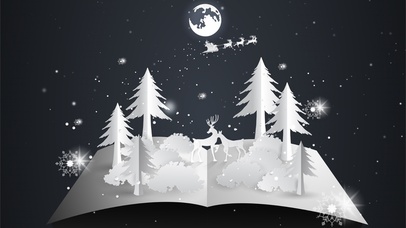 圣诞高端立体麋鹿圣诞树