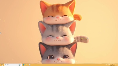 可爱猫咪小豆包主题