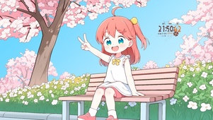 对生活比个耶