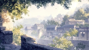 古城中的旧日建筑