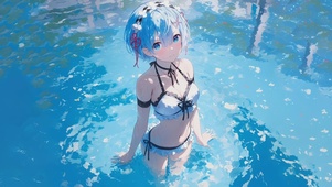 Rem夏日泳装雷姆