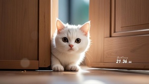 门口小猫